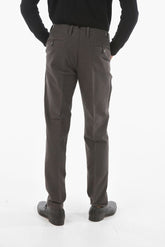 ID Straight-leg Chino Pants with Adjustable Waist